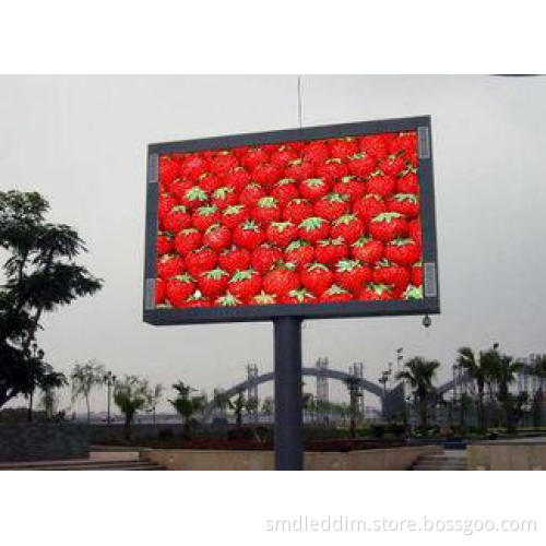 Energy saving outdoor led advertising signs Boards P8 full